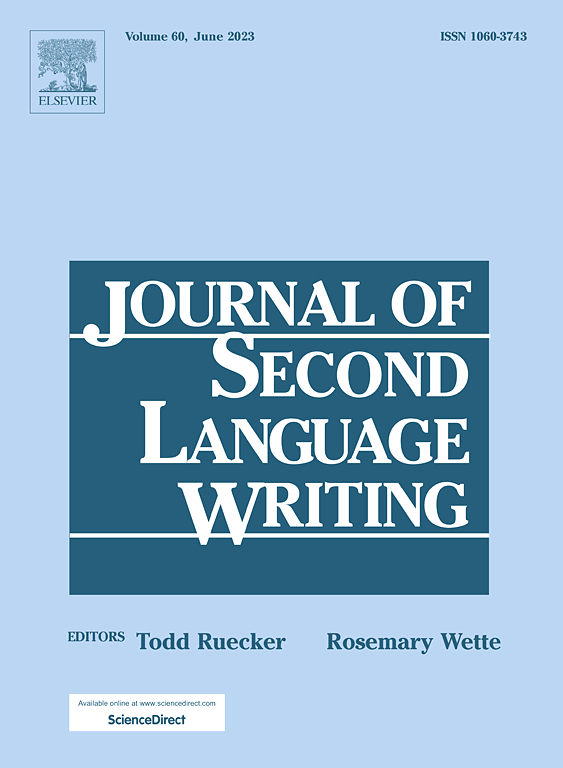 Go to journal home page - Journal of Second Language Writing